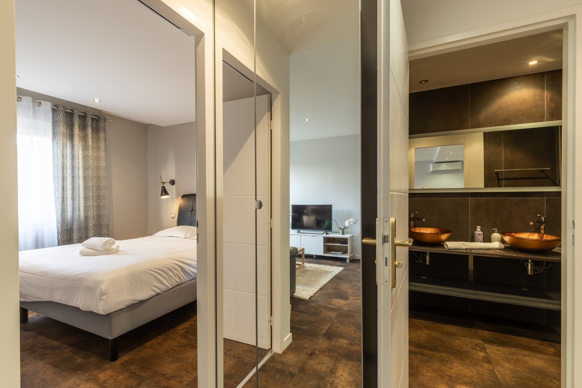 Agencement des pièces de l'appartement Écrin à Annecy